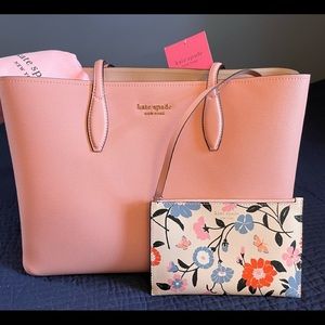 Kate Spade Pink Coral Gable Tote Purse